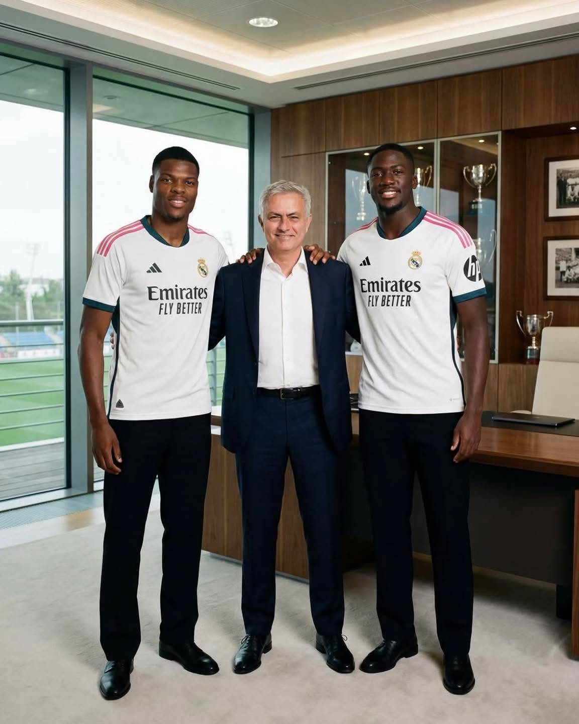 π¨ ππππππππ: JosΓ© Mourinho ππππππππ both Ibrahima KonatΓ© and Denzel Dumfries to join Madrid! βͺοΈπ«±π»...