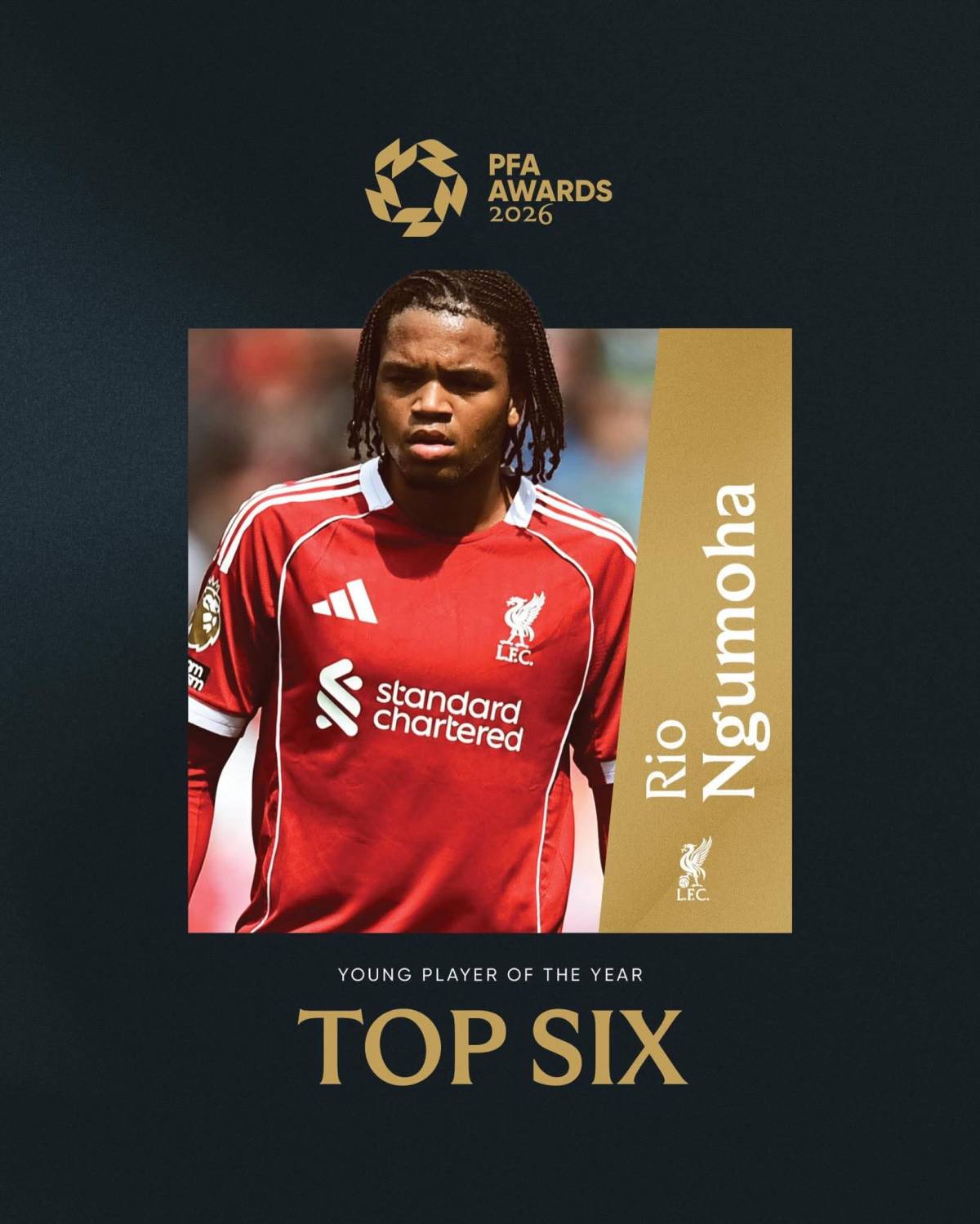 A special talent, magic moments, and Premier League players agree. ⭐️
They’ve voted Rio in the PFA...