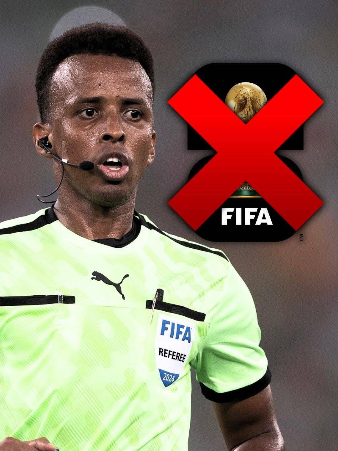 ๐ณ Somali referee Omar Artan has been ๐๐๐ง๐ข๐๐ ๐๐ง๐ญ๐ซ๐ฒ to the United States: he was set to be the first...