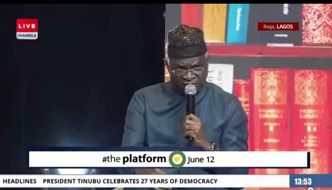 "I was the governor. There was no security vote."
Former Lagos State Governor Babatunde Fashola ha...