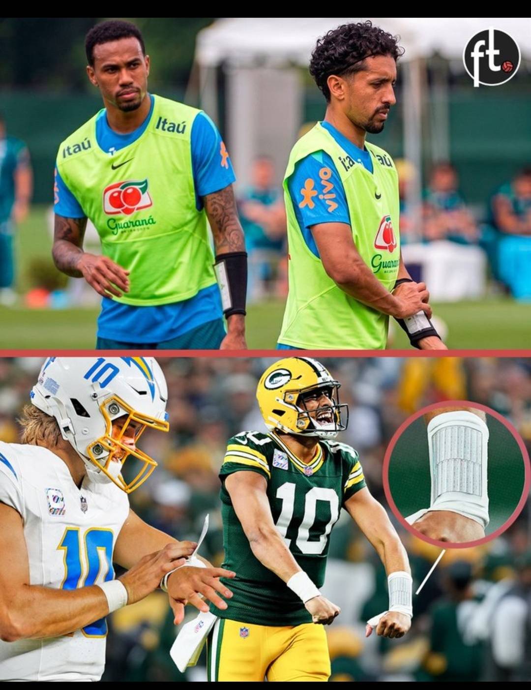 Brazil have gone full NFL for the World Cup. ๐ง๐ท๐
Carlo Ancelotti and Casemiro have introduced Amer...