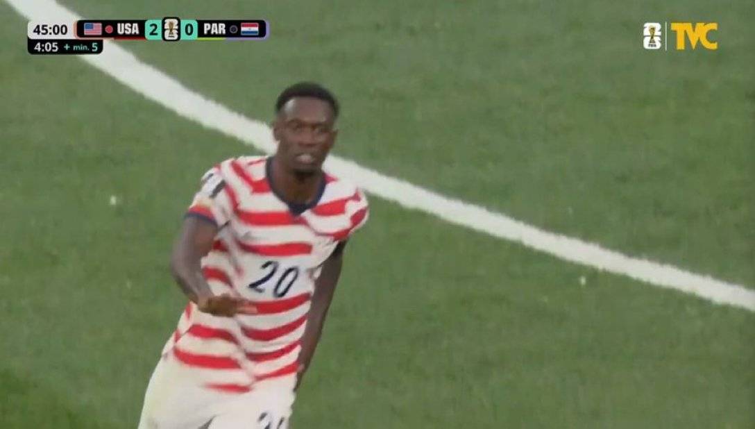 ๐จ๐จ| GOAL: FOLARIN BALOGUN SCORES A BRACE AND MAKES IT THREE FOR THE UNITED STATES OF AMERICA.
USA...