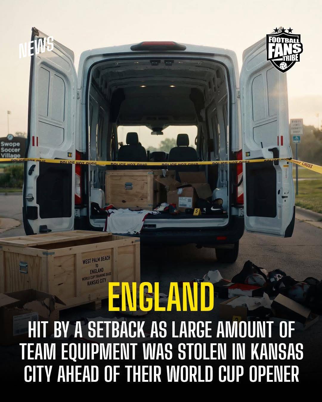 🚨 According to Reports, England’s camp has been hit by a Major setback as items such as Players’ ma...