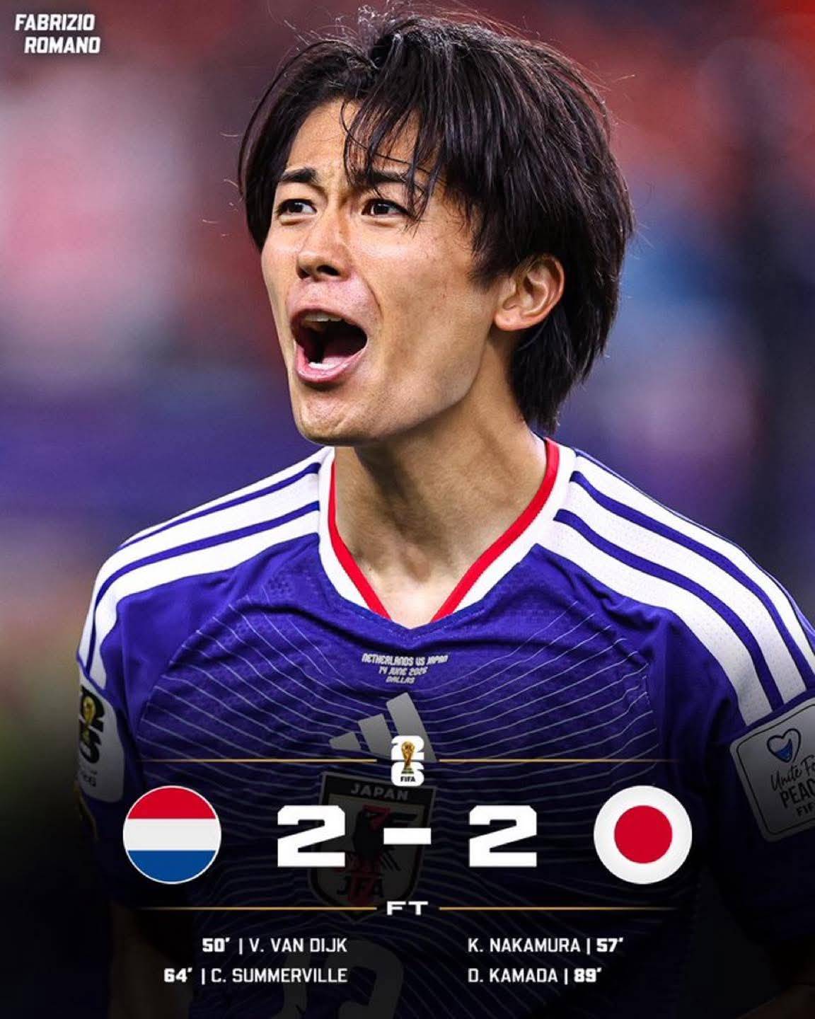 ๐๐ฟ Netherlands and Japan share points on World Cup opener!
Whoโs been your Man of the Match?
