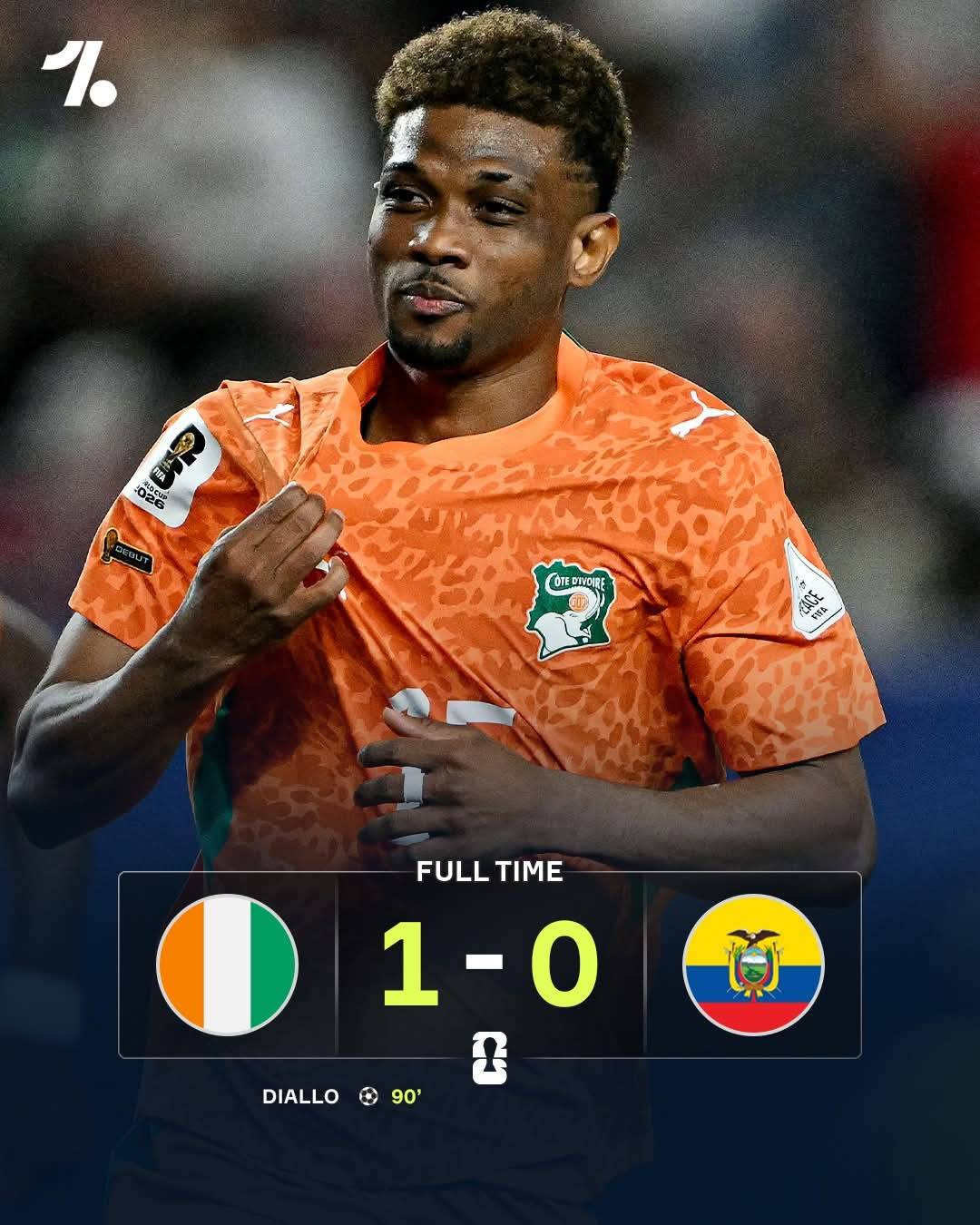 Amad Diallo breaks Ecuador hearts late on to secure a vital win for Ivory Coast ๐จ๐ฎ๐ฐ๏ธ