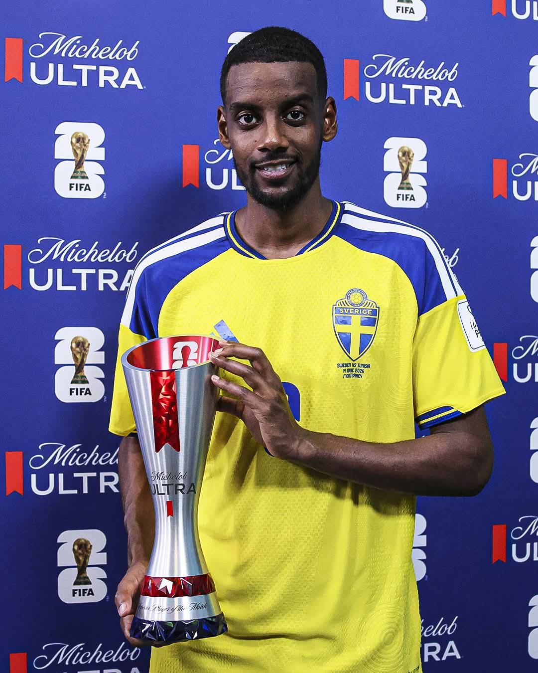 Simply elite ๐ Alexander Isak is your official Superior Player of the Match!
