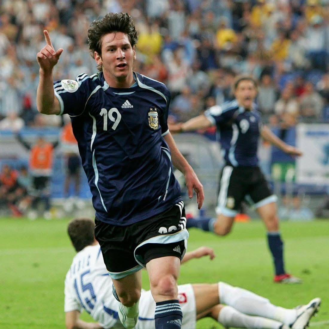 ππππ ππππ β‘οΈ ππππ ππππ. 7306 days ago, the debut at the World Cup with Argentina. Today, back at it....