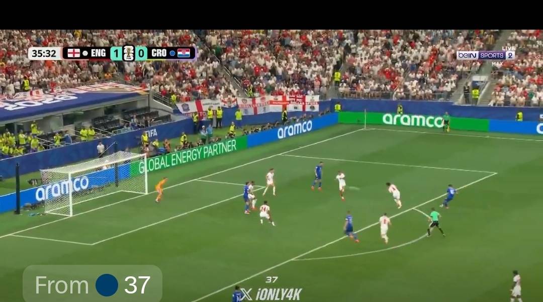 ๐จ๐จ| GOAL: BATURINA WITH THE EQUALIZER FOR CROATIA!!!
England 1-1 Croatia