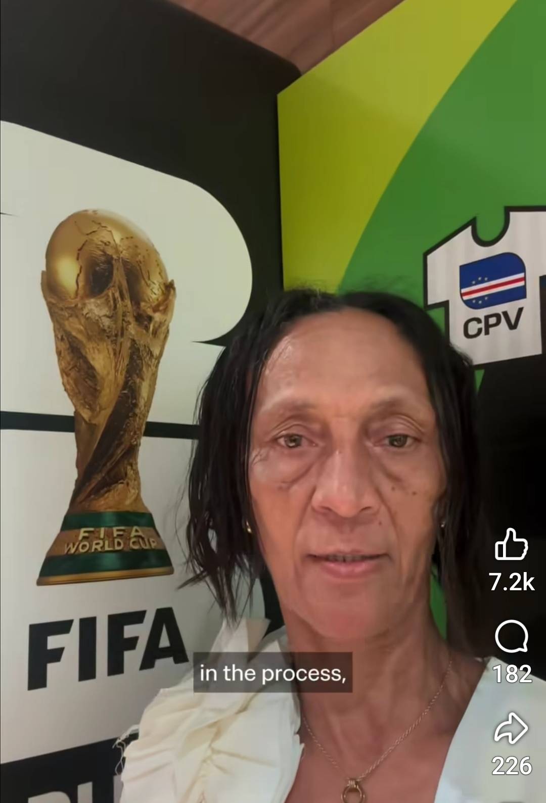 The mum of Cabo Verde goalkeeper Vozinha sends a message of thanks to football fans worldwide! ๐
๐ฃ...