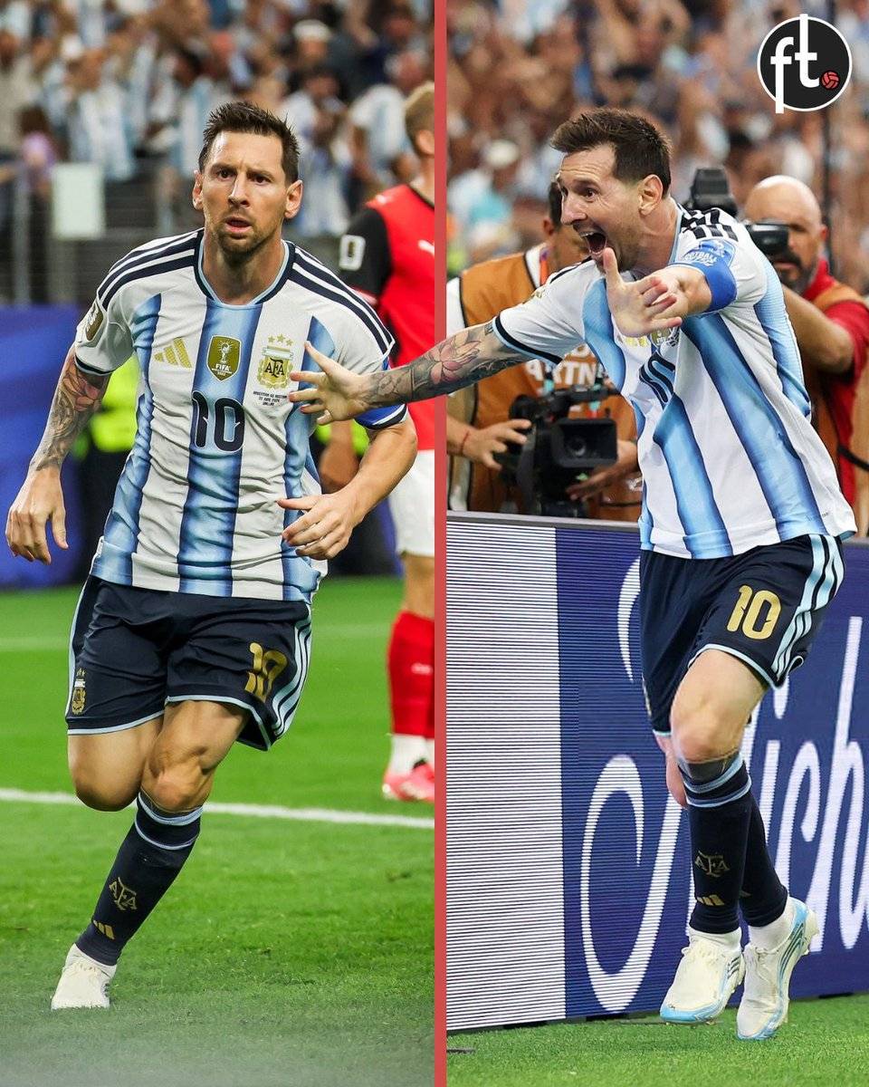 First match against Algeria: HAT-TRICK ⚽️⚽️⚽️  
Second match against Austria: BRACE ⚽️⚽️  

He'...