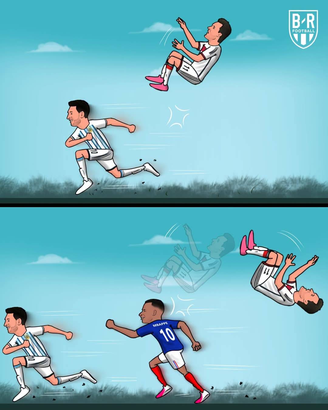 Kylian Mbappé passes Miroslav Klose to become the outright second all-time top scorer at the men's W...