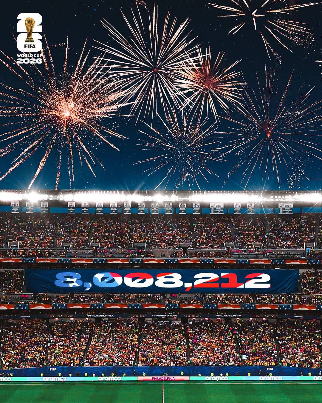 The USA has the highest combined attendance of any FIFA World Cup host nation in history 🇺🇸🙌

On th...