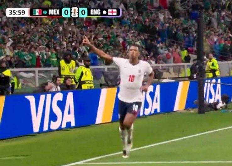 ๐จ๐จ| GOAL: JUDE BELLINGHAM OPENS THE SCORING FOR ENGLAND!!!!
Mexico 0-1 England