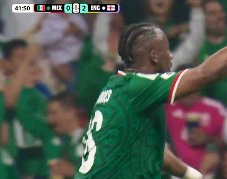 🚨🚨| GOAL: MEXICO PULL ONE BACK AGAINST ENGLAND!!!

Mexico 1-2 England