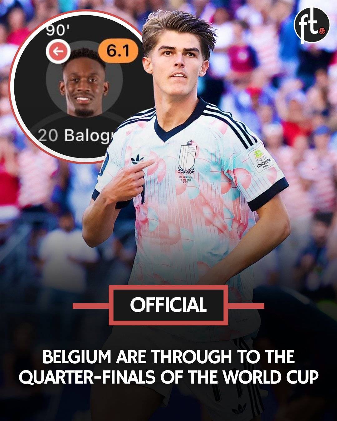 ๐จ ๐ข๐๐๐๐๐๐๐: Belgium have qualified for the quarter-finals of the World Cup after HUMILIATING Donald...