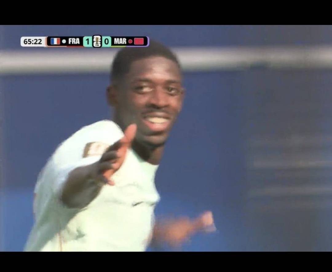🚨🚨| GOAL: DEMBELE MAKES IT TWO FOR FRANCE!
France 2-0 Morocco
FIFA Club Football
Ousmane Dembélé