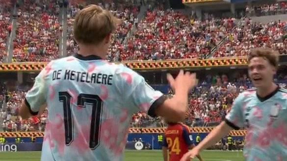๐จ๐จ| GOAL: DE KETELAERE EQUALIZES FOR BELGIUM!!!
Spain 1-1 Belgium