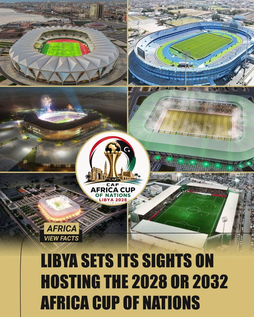 Libya ๐ฑ๐พ is targeting the 2028 or 2032 Africa Cup of Nations.
The Libyan Football Federation wants...