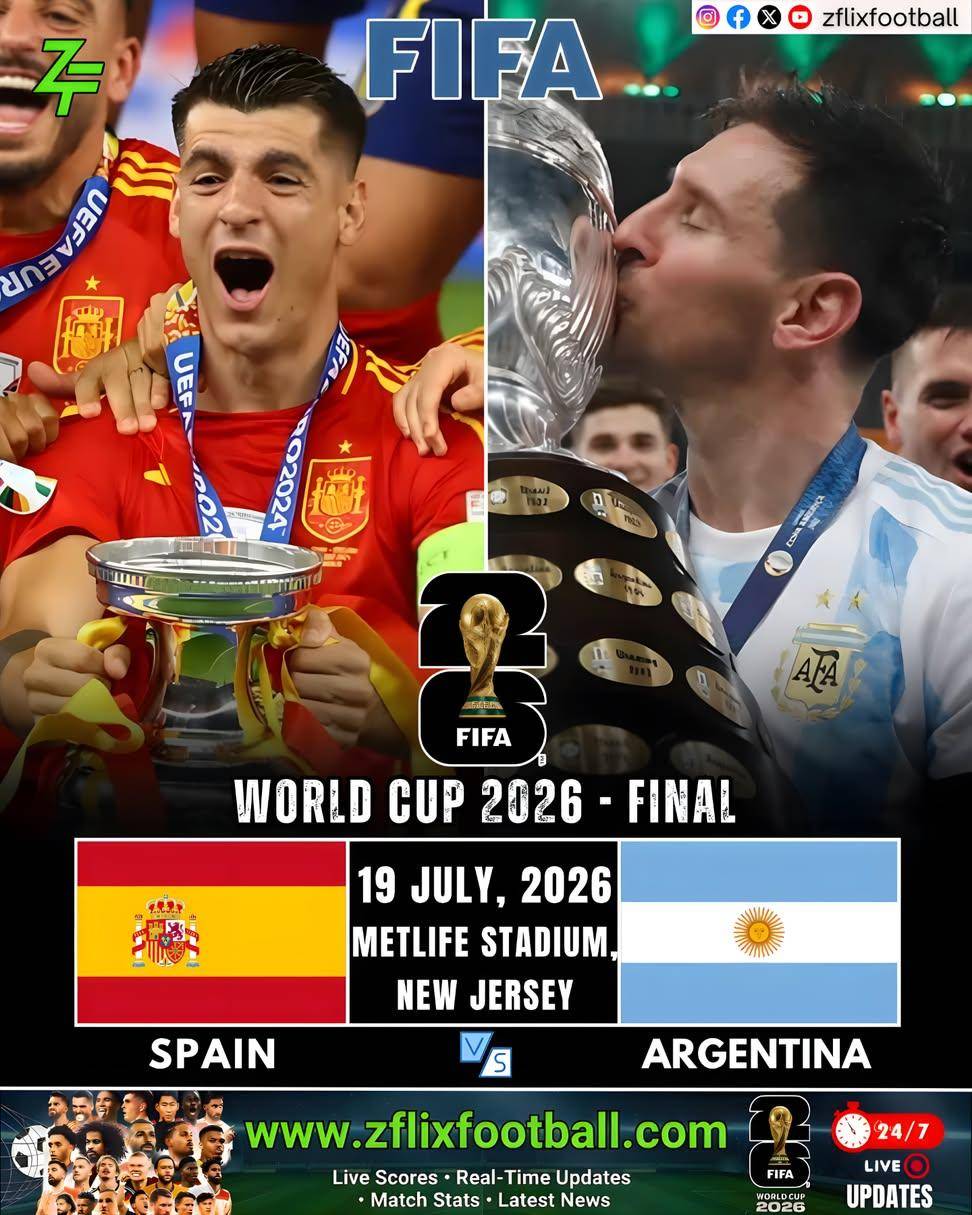 For the first time, the reigning EURO and Copa América champions will face off at the 2026 World Cup...