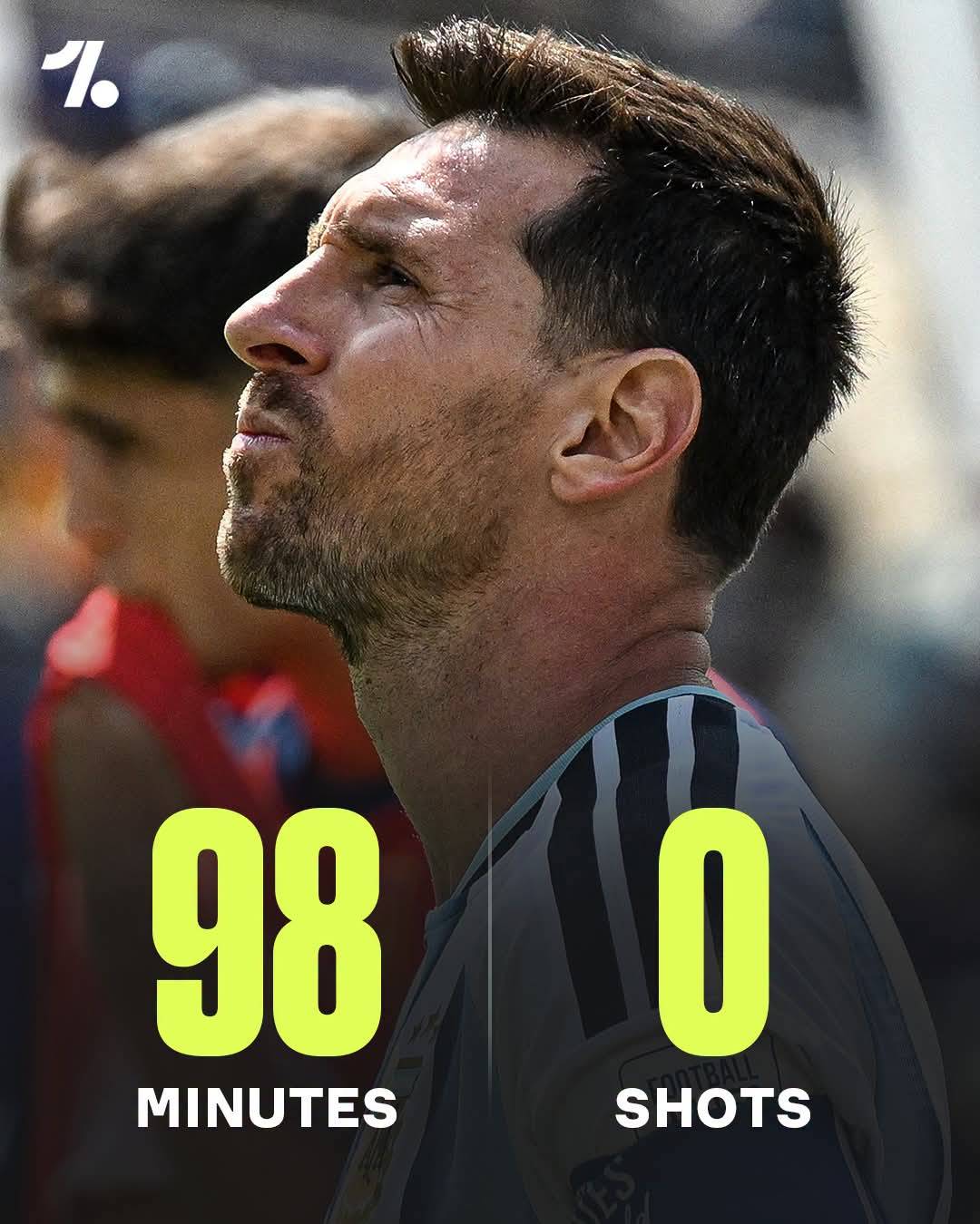 Argentina have failed to have a shot in normal time in the 2026 World Cup final... ๐โ