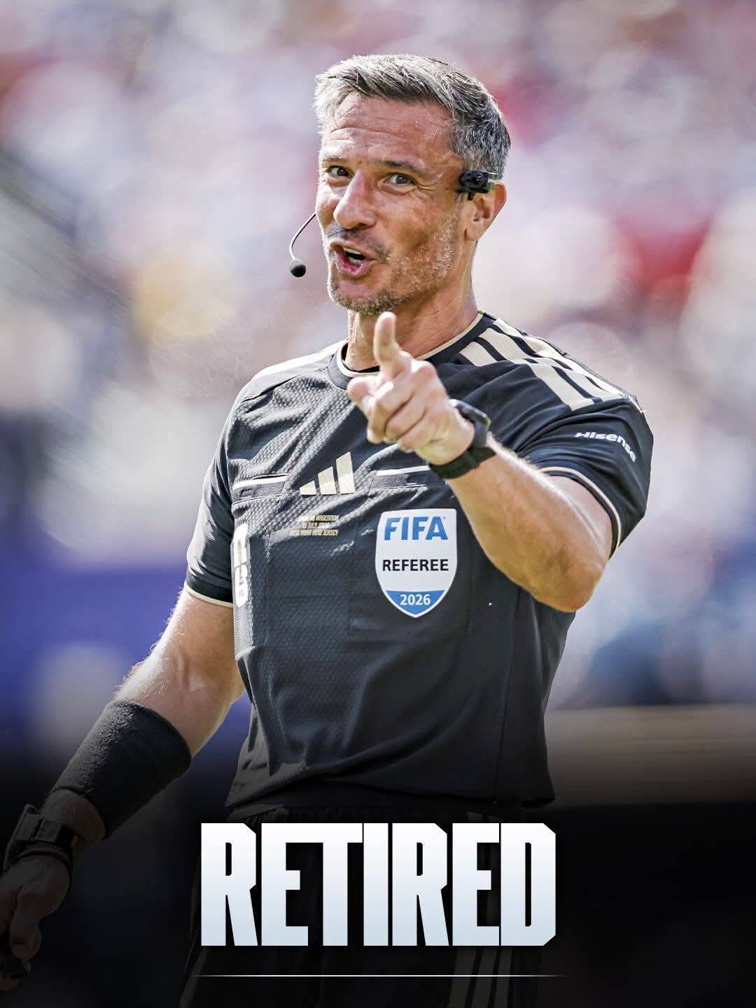 ๐จ ๐๐
๐
๐๐๐๐๐: Slavko Vinฤiฤ has announced his retirement. ๐๐ป๐ธ๐ฎ
The referee who officiated the 2026...