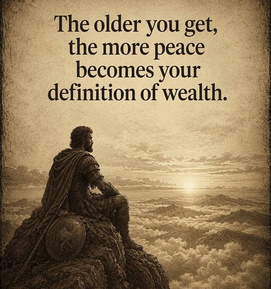 Peace is wealth