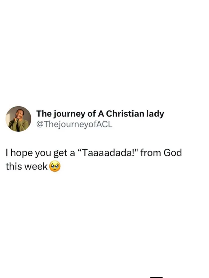 May God surprise us this this week.