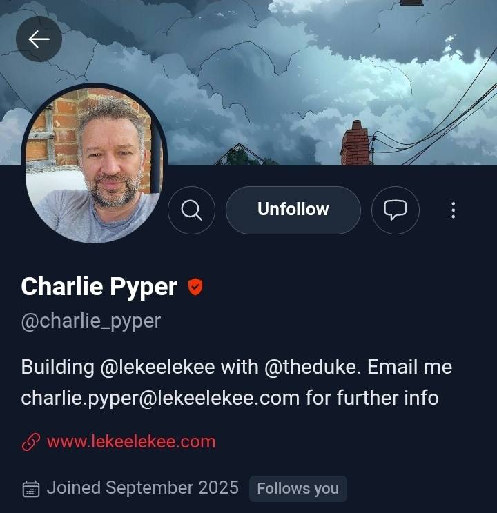 @charlie_pyper loves me ๐
Bet many if ya didn't know who he is