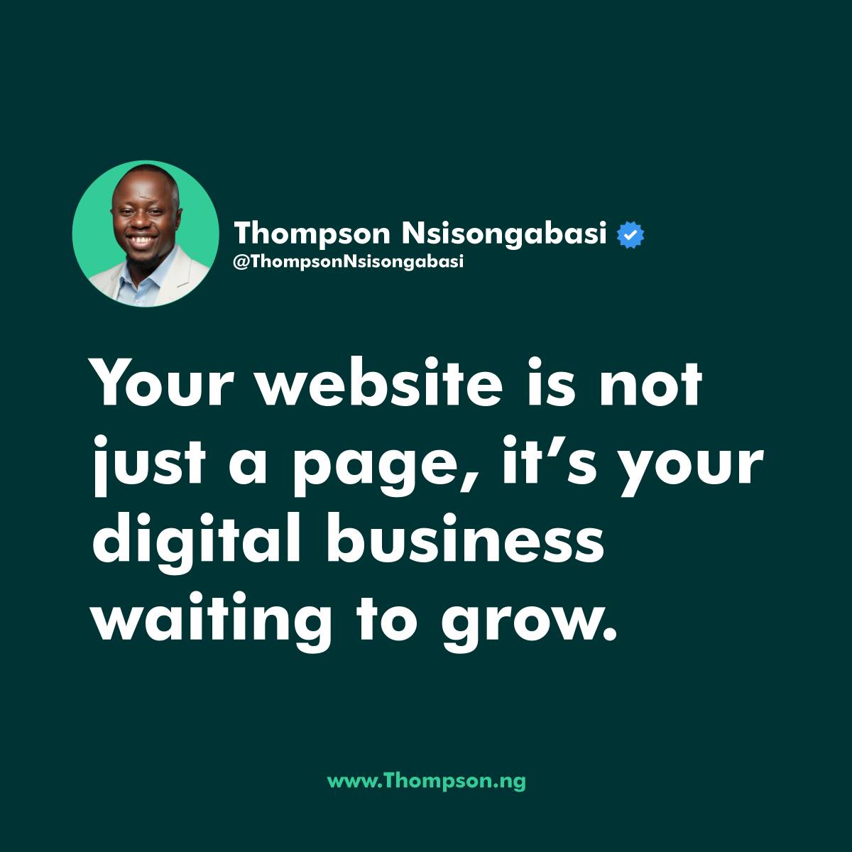Post by Thompson Nsisongabasi