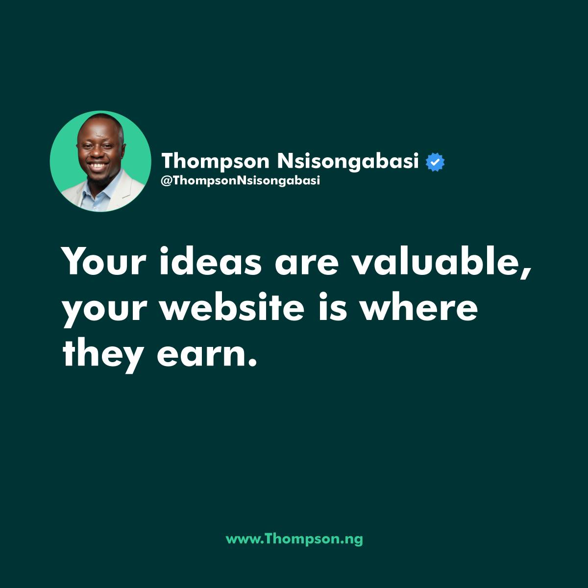 Post by Thompson Nsisongabasi