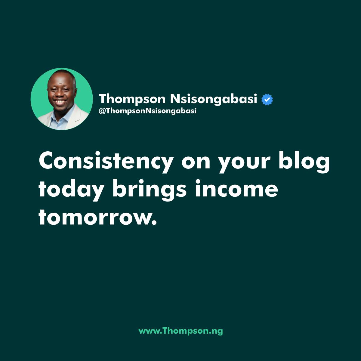 Post by Thompson Nsisongabasi