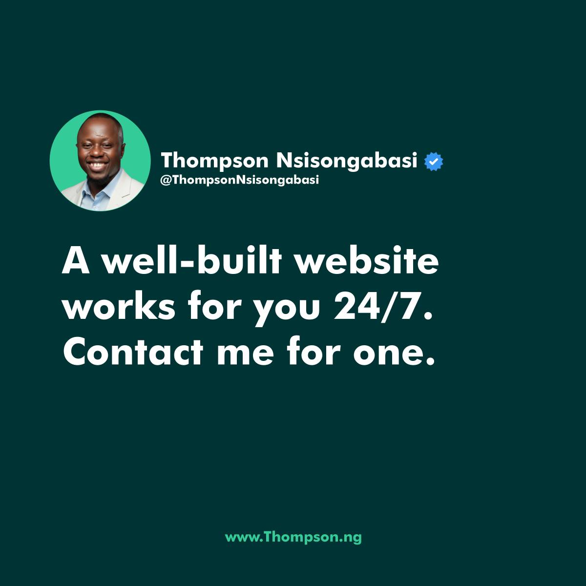 Post by Thompson Nsisongabasi