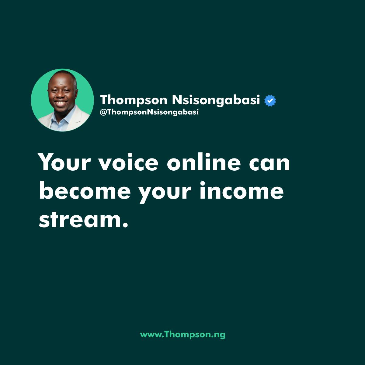 Post by Thompson Nsisongabasi