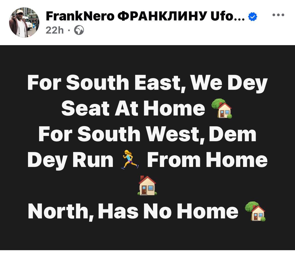 Post by Frank Ufomadu