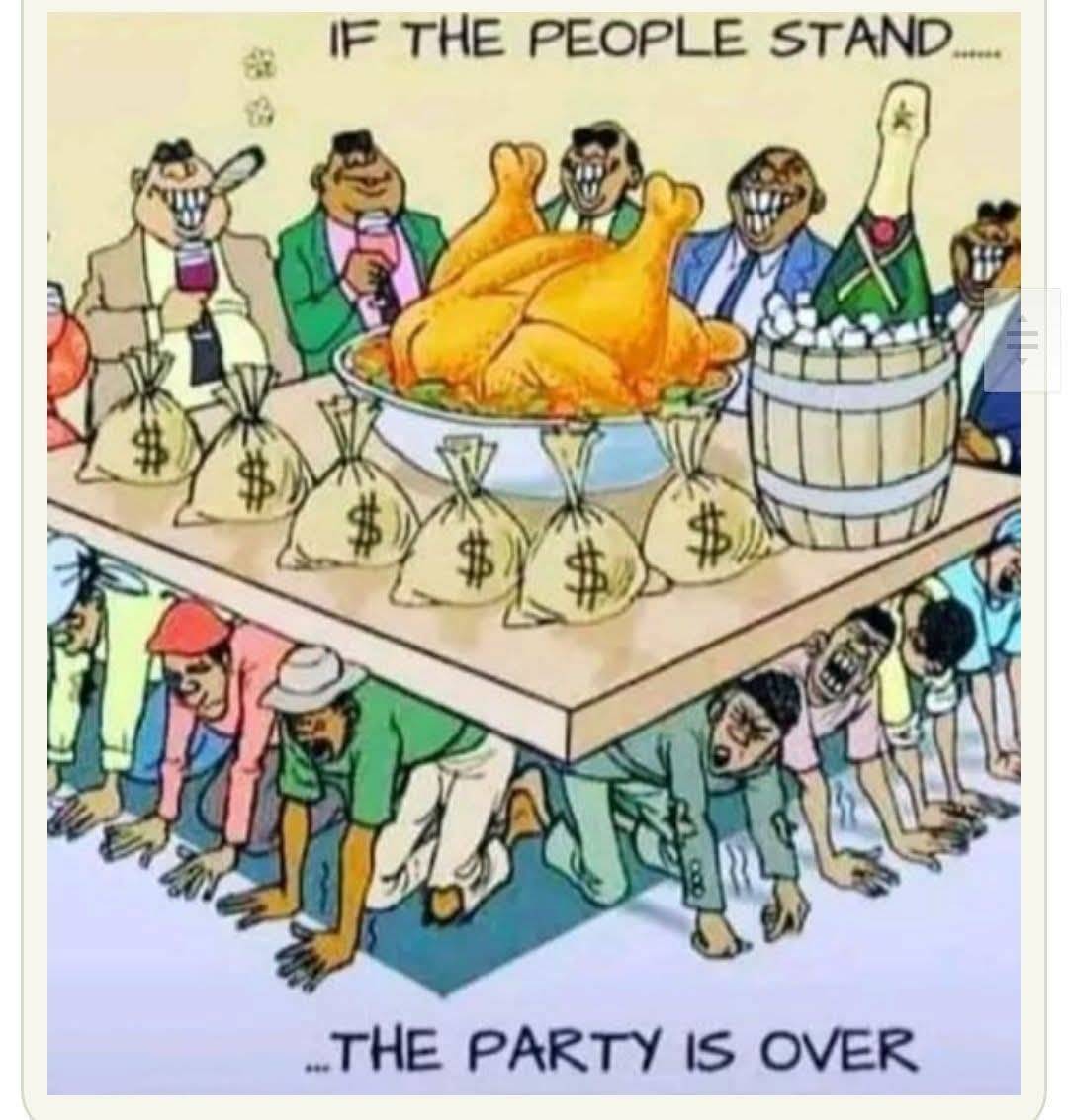 One day, the masses will stand up for their RIGHTS & the sound of the drum will change in Nigeria!