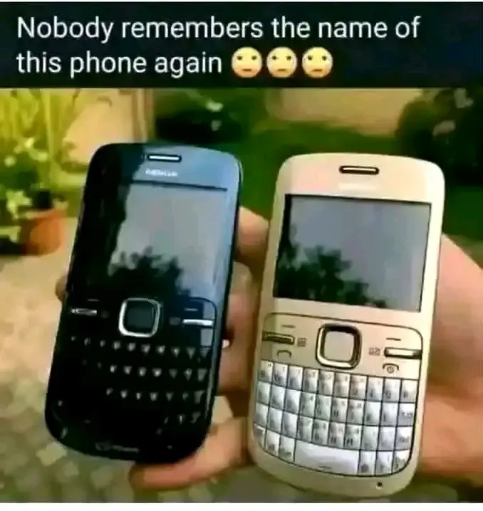 Who still remember this phone and the name?