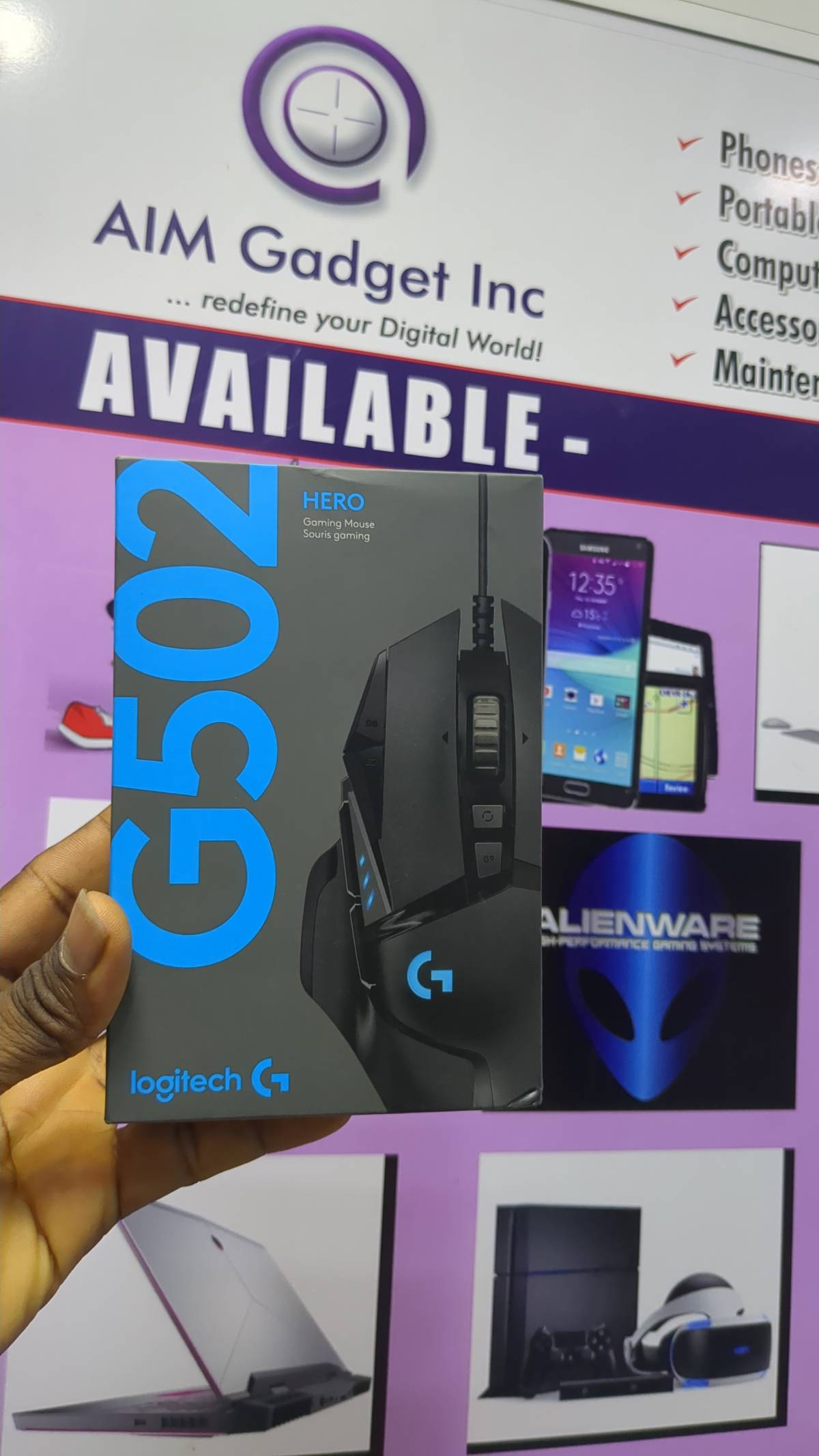 Brandnew Logitech G502 Hero Gaming Mouse at 85k
@gadgetfreakz.ng
Dm / Call / WhatsApp For More Enq...