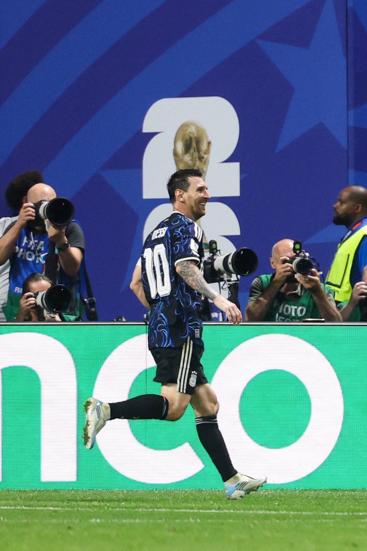 Messi is the greatest of all time(goat). Tonight's game settles the argument of many years.. Ronaldo...