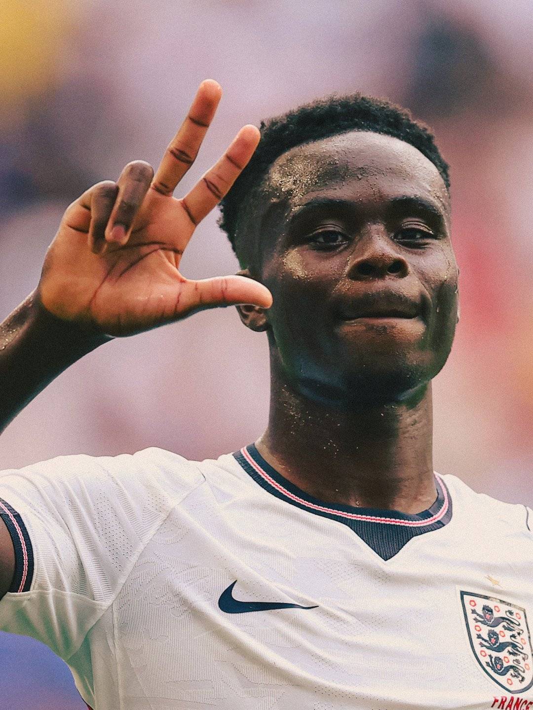 Bukayo Saka, The New World Cup Hat-trick Star Boy. 🔥🎉