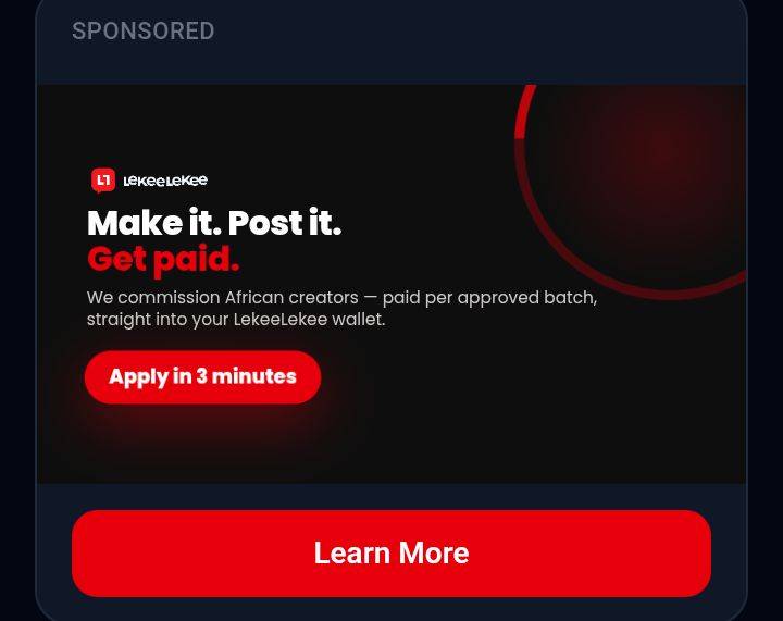 ๐ฐ LEKEELEKEE MONETIZATION IS HERE โ ARE YOU READY? ๐
A lot of people are scrollingโฆ
But smart ones...
