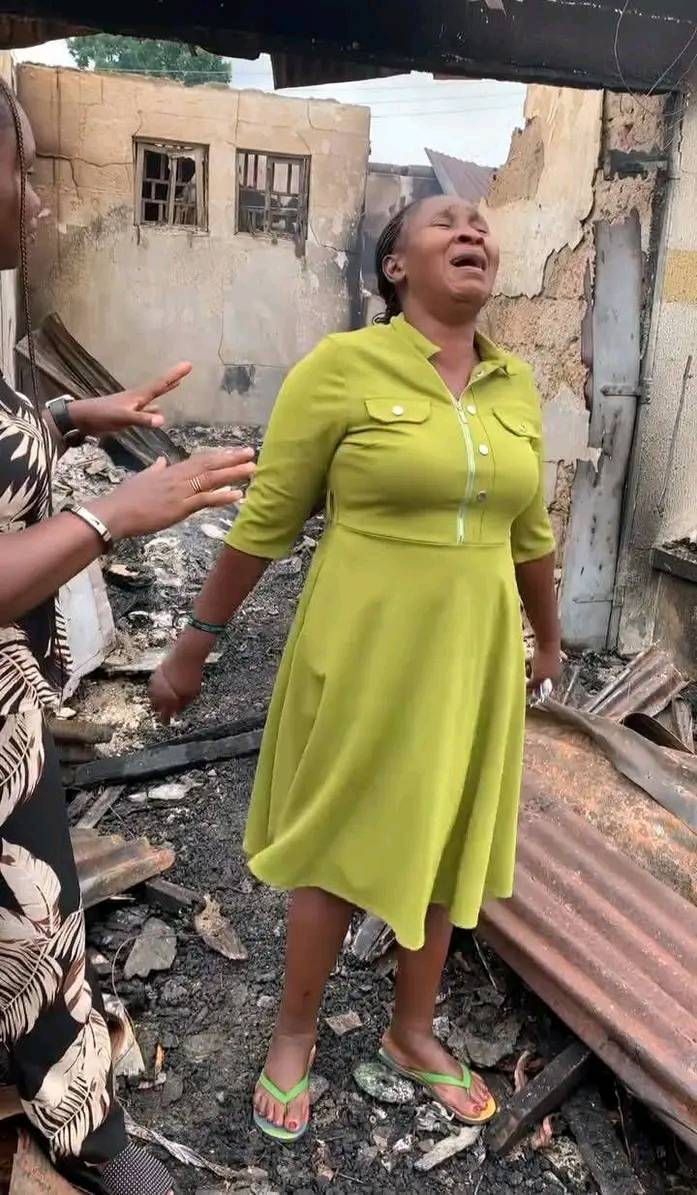 A woman’s house caught fire in Rivers State, and in her moment of distress, she called the Fire Serv...