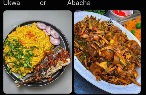 Choose one Ukwa or Abacha