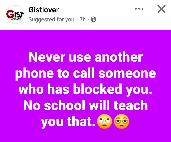 No be when the person dey owe me o ๐