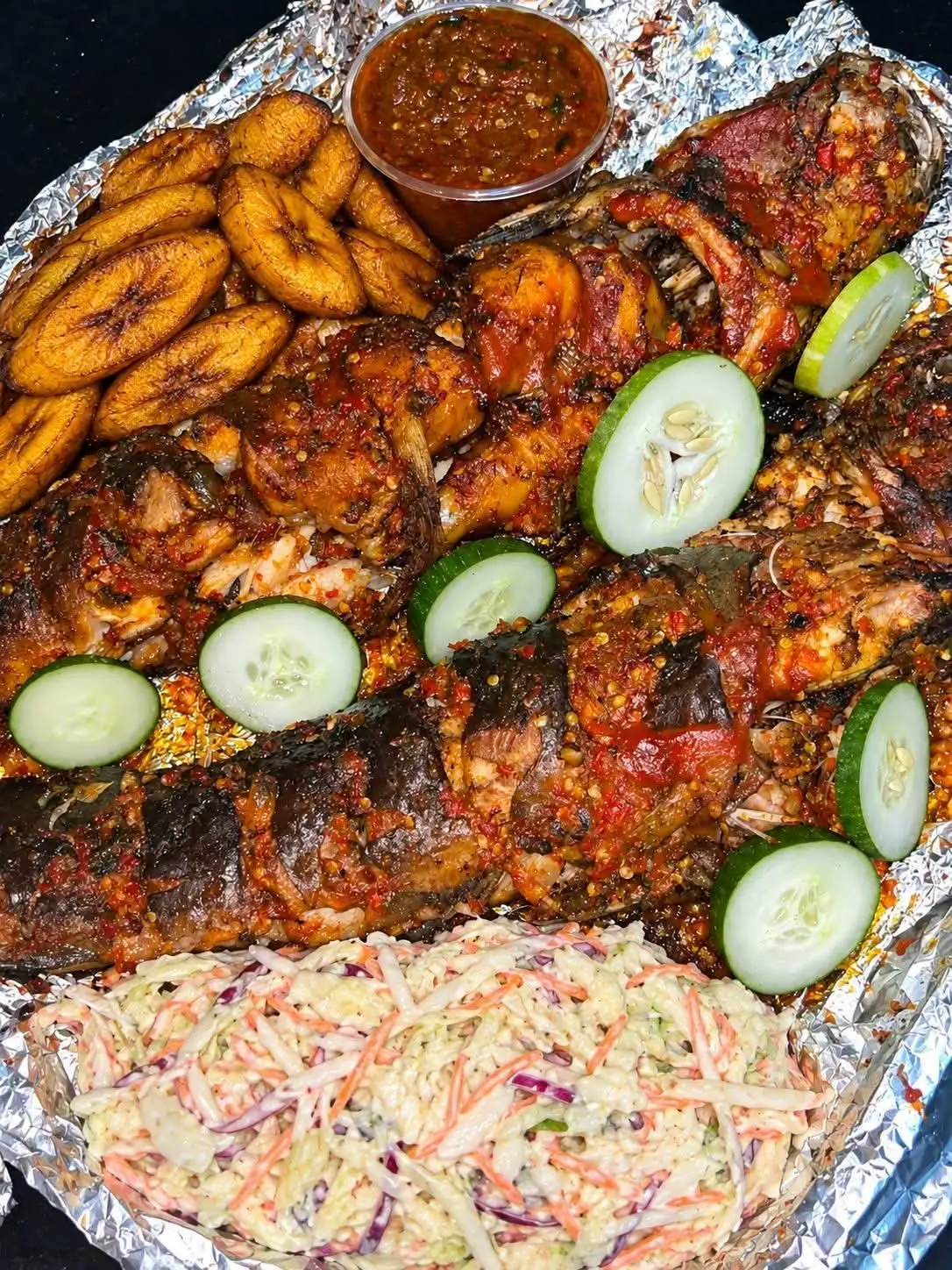 #EATYOURSKINCARE
A little Something for the weather 🥱
Grilled catfish with chilled double black...