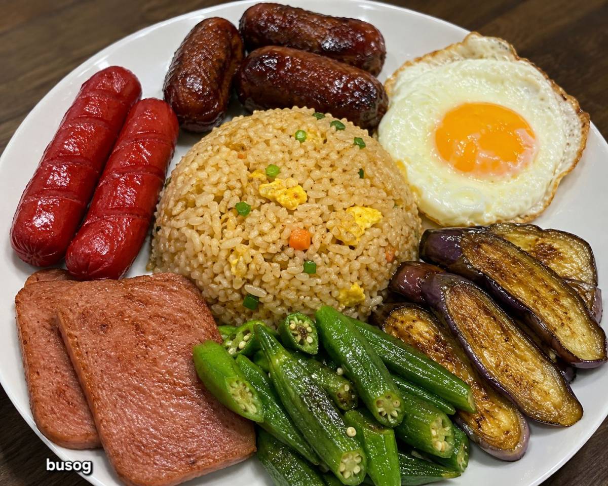 Sharing you the 'typical' Filipino breakfast. ๐