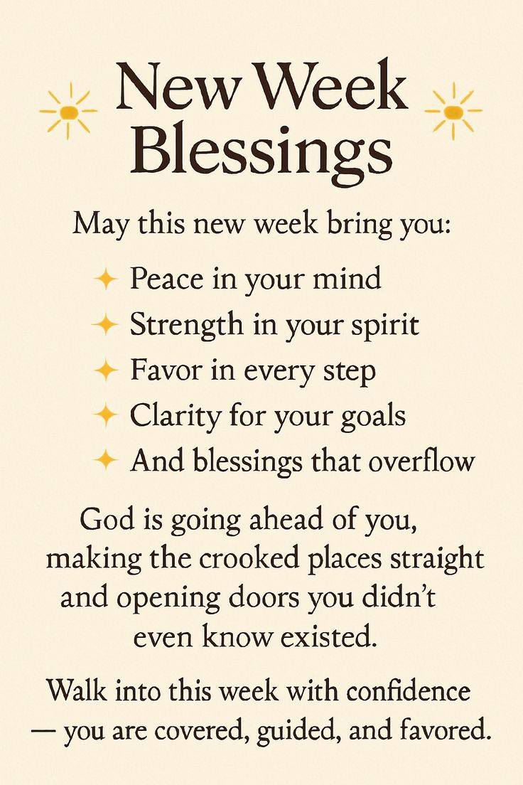 Happy New Week Fam! ππ