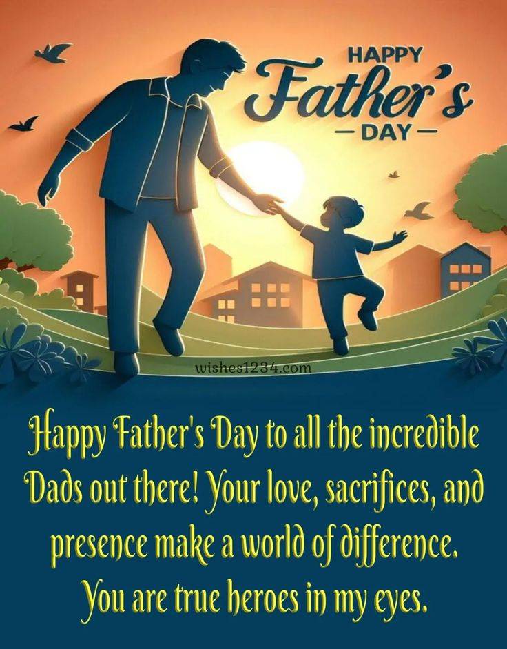 Happy Father's Day to all great father out there ๐ Thank you for all sacrifices! ๐