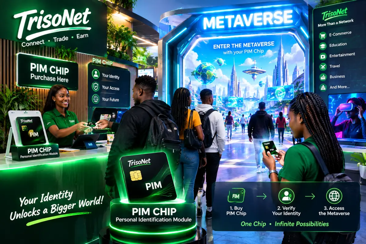 Trisonet metaverse is growing , buy the PIM CHIM for yourself and family and let them enjoy Right to...