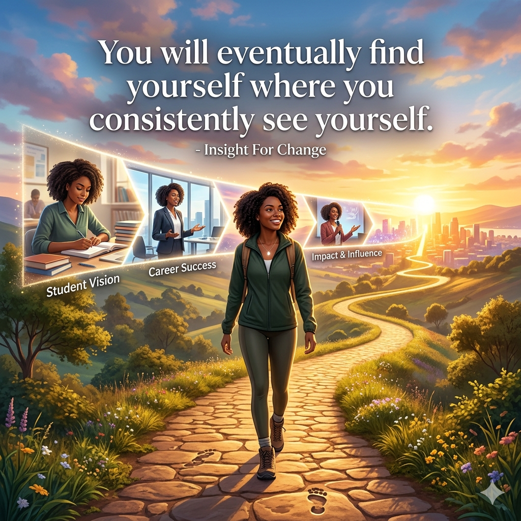 Your thoughts shape your direction, and your consistent vision influences your future. What you repe...