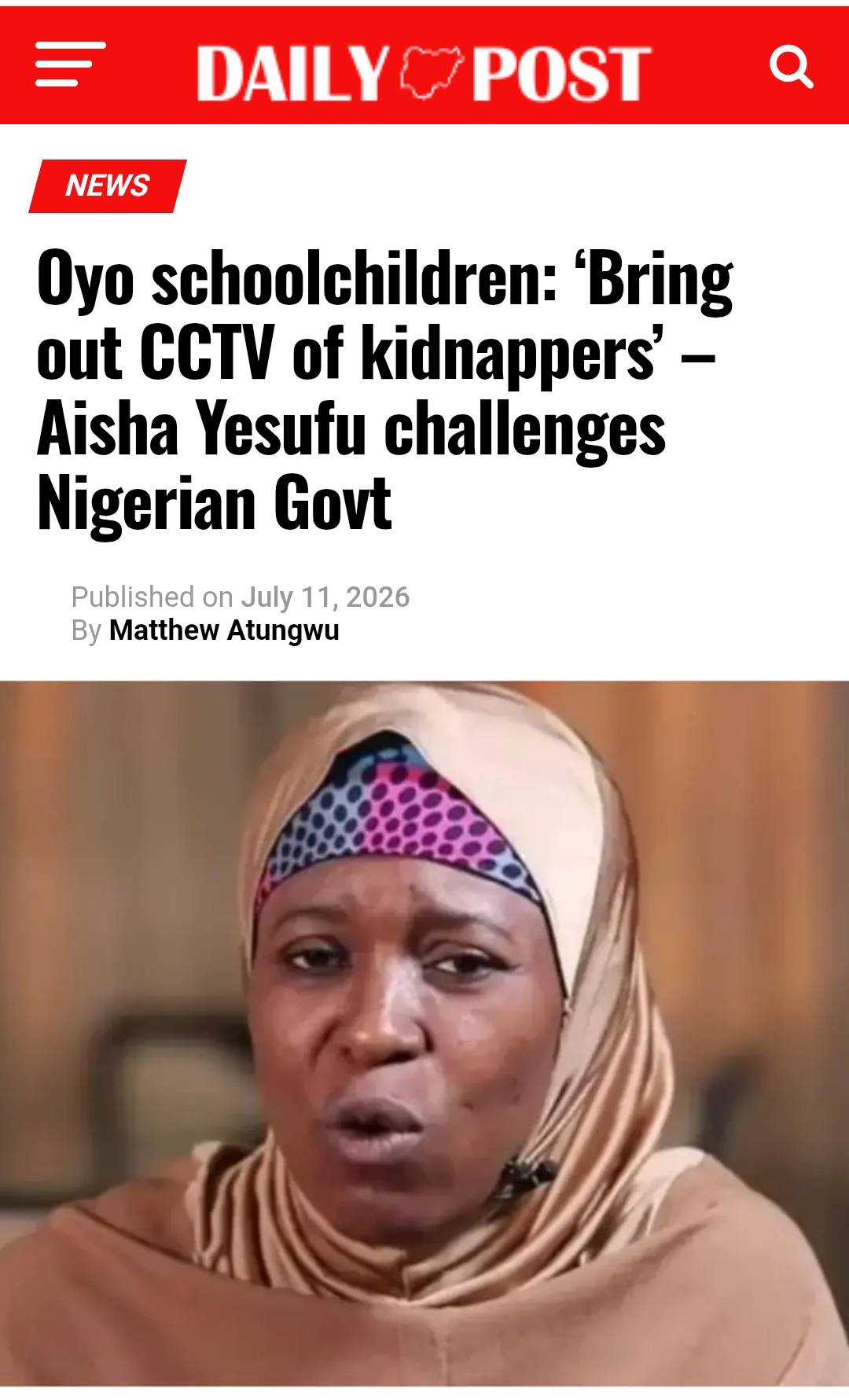 Are there CCTV in the Forest?
I told you these People are not happy.
The only thing that makes them...